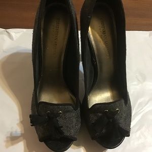 Christian Siriano Peep Toe Heels